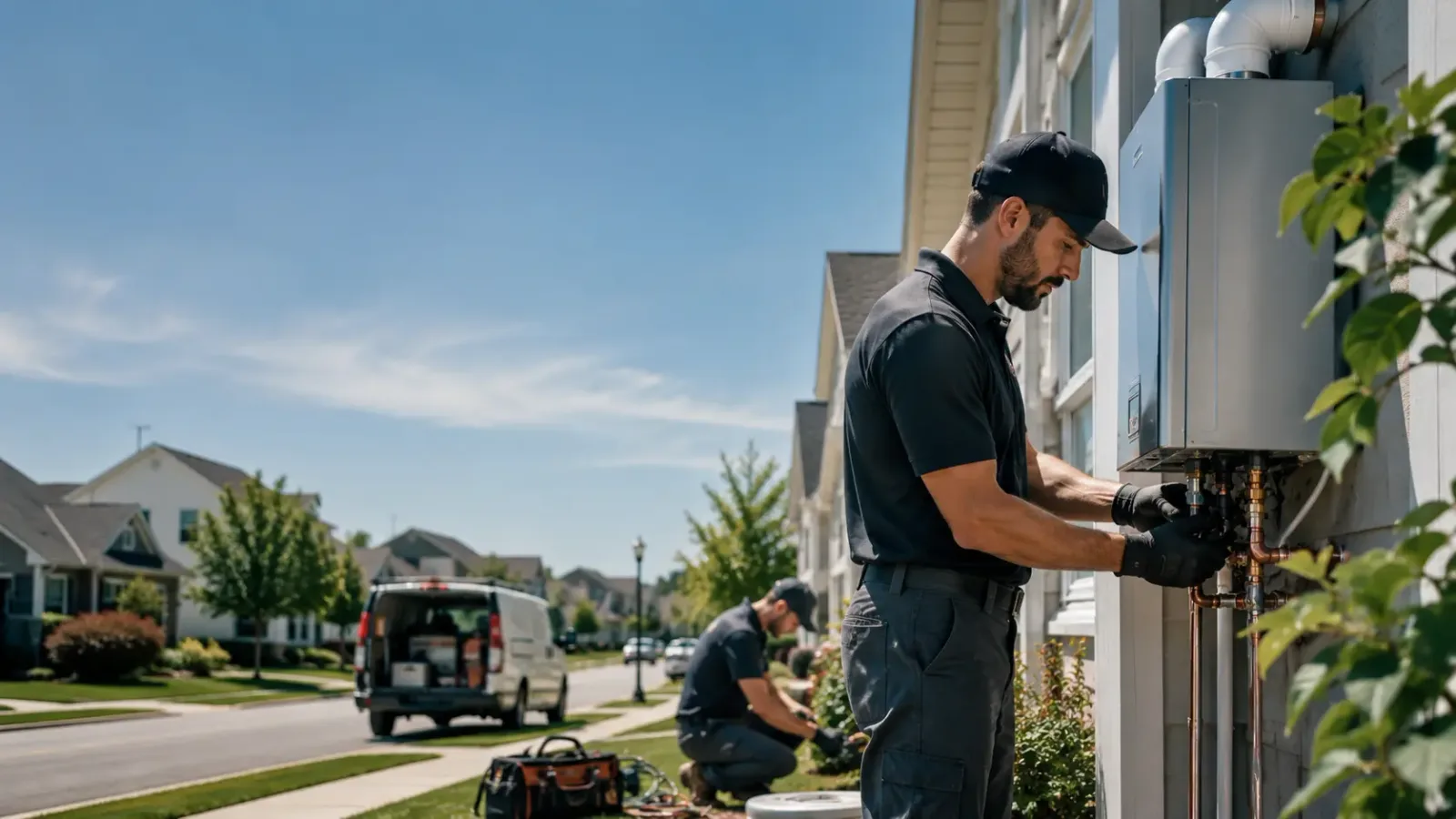 Tankless Water Heater Installation in Vienna, SD